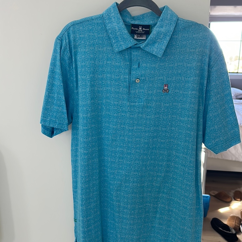 Psycho Bunny trademark polo shirt. XL - New